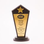 RISING  STAR - WOODEN