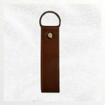 FAUX-Leather-Keychain-Brown