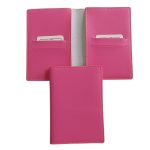 Passport Cover Faux Leather - Pink