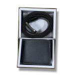 Gents Wallet and Belt combo - Black