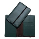 Pastel Leather Passport Cover - Green