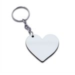 Sublimation Keychain Heart – (50 x 50mm)