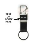 Metal Hook Keychain with Opener