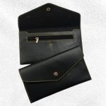 Ladies Wallet FAUX Leather-Black