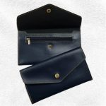 Ladies Wallet FAUX Leather-Blue