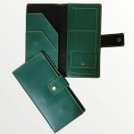 Travel Organizer with Button – GREEN