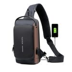 PU Leather Skybags Anti Theft Bag